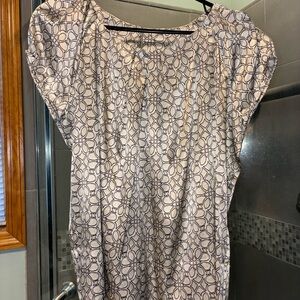 New York & Company Floral Print Blouse